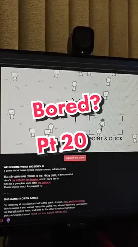 Bored? Play this crazy 5 minute game. #funwebsites #boredom #bored