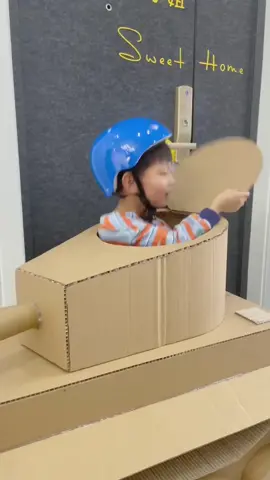 DIY Cardboard Tank  #handmade #diy #fyp #toys #children