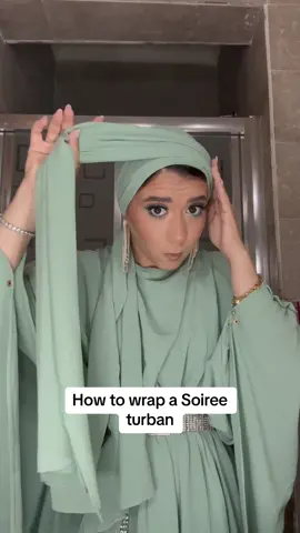 Turban wrap #dinahisham #makeupartist 