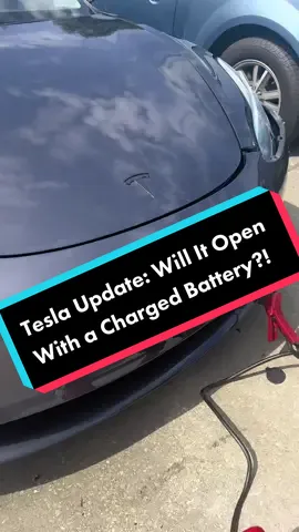 Replying to @Kjartan We had to find out if this was correct! 😬 #tesla #teslamodel3 #teslatok #mechanic #cartok #viral #duet #stitch #fyp #foryou 