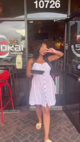 Lunch at @Sokai Sushi Bar is always a good idea! 🍣 #miami #sushidate #doral #miamiplacestoeat #foodvlog #Foodie 