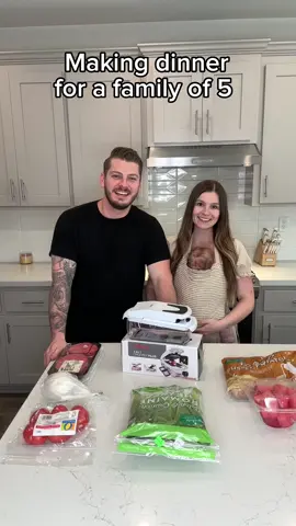 Cook with us for our family of 5! My new favorite Amazon find is our @FullstarKitchen vegatable chopper. It makes preparing meals so much easier and it’s so satisfying to use. Click the 🔗 in my bio to get one! #amazonfinds #cookwithme #CookingHacks #cooking #family #fullstar 