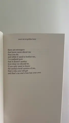 book: meet me at golden hour #relationshipquotes #HealingJourney #BookTok #poetrybook #surfacelevel 