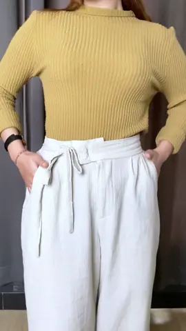 Kulot tali samping bikin kelihatan slim✨#kulottali #kulottalisamping #kulotcrinkle #kulothighwaist #kulotmurah #OOTD 