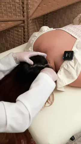 ASMR hair cracking long hair sounds with @Ivy B ASMR medical roleplay #madpasmr #asmrroleplay #asmrmedical #asmrmedicalroleplay #asmrhairplay #asmrhair #asmrhairsounds #asmrscalpmassage #asmrscalptreatment #asmrscalpscratching 