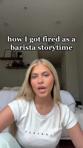 if you’ve ever ordered a latte from me you’re probably able to sue me. fyi #storytime #cafe #fired  