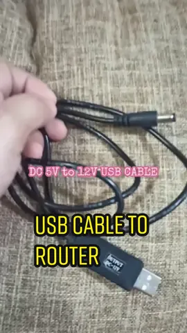 DC 5V to 12V USB Cable WiFi to Powerbank Connector Converter for Wifi Router. #powerbankconnector #dc5vto12vusb #usbcablewifitopowerbank #affilliate #wifirouter #foryou #foryoupage #trending #tiktokfinds #fyp 