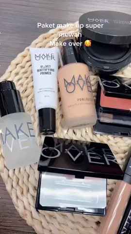 MAKE OVER PAKET SUPER MEWAH #tiktok #tiktokkeren  #makeover  #paketmakeup  #makeup  #rekomendasikosmetik 