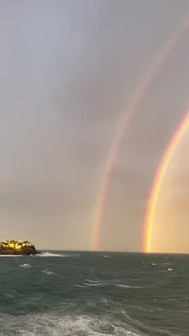 The most magical sunset #rainbow #australia #travel #sunset #magical 