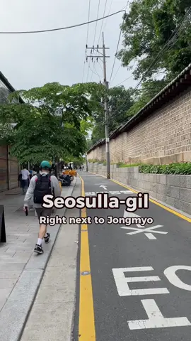 ⭐️ Around the 5-second mark of this reel, there's a taco restaurant with amazing music selection! 🎸🥁 Make sure to save it and pay a visit. 🌿 This beautiful street offers a different vibe compared to Ikseondong. 🌮 If you want to enjoy tacos and coffee while strolling along a quintessentially Korean stone wall path, head over to Seosulla-gil. 📍On Saturdays and Sundays, the street becomes a car-free zone, making it ideal for walking around. (10:00AM-6:00PM) 📩 Save this and make sure to check it out! 📍Nearby subway stop(s)🚆 •Exit 8 of Jongno 3-ga (Lines 1,3 and 5) #seosullagil  #seoul #seoultrip #seoultravel  #hiddengemsinseoul #Jongno  #betthisisnew #betthisisnewseoul 