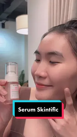 Da trắng cái là tự tin liền #skintific#serum#niacinamide 