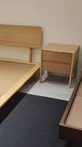 Keep things cool in the bedroom with this Muji Style Bedframe. Crafted from a blend of solid wood frame and engineered wood base and sporting a visible wood grain, it features a crisp panel headboard, low footboard, side rails, and splayed feet for a finishing touch. Slats are included. Just add a mattress of your choice! We recommend one that's around 12'' thick. #kbsfurniture #kbsfurnituredesign #muji #mujistyle #solidwoodfurniture #Home #midcenturymodern #bedroomdecor #woodbed #solidwoodfurniture #midcenturydesign #minimalist #homerenovation #homedecor #malaysiafurniture #instagram #perabotmalaysia #jbfurniture #interiordesign #sharing *SHOWROOM* 19 Jalan Permas 11 Bandar Baru Permas Jaya 81750 Masai. Johor Bahru. 📱012-725 0326 / 017-668 1549 🚚 We Deliver & Installation🔧 📍All West Malaysia 📍Singapore