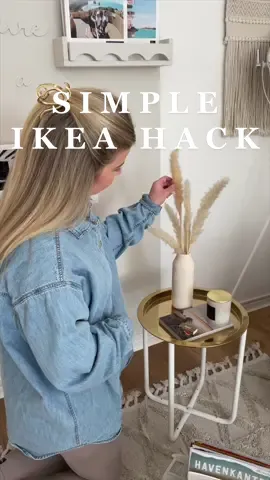 SIMPLE IKEA HACK 😍✨ mit dem MARIUS Hocker und dem GLATTIS Tablett von IKEA sowas Cooles kreieren 😍 _____ #ikea #ikeahack #ikeahacks #ikeafinds #ikeahaul #ikeadiy #ikeatok #ikeahacksdiy #makeover #diyhome #diyhomedecor #viral #fyp #einrichtung #mariushocker #mariusikea #glattis #glattisikea 