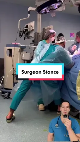 Stance is crucial they say.  #doctor #surgeon #anesthesiologist #nurse #operatingroom #ortech  