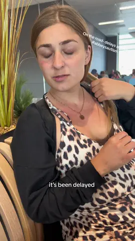 Delays are so hard for everyone but with autism when the expected routine is disrupted or big things change its so hard for Abbey. This was particularly difficult because by the time we got to Los Angeles, it was 3:00 AM for Abbey time coming from the East Coast. When her sleep is disrupted it can be catastrophic.  I have to be very careful because she feeds off my energy so I trying to stay positive even though i was beyond frustrated like everyone else. We met great people to pass the time-        thank you Janice, Robin & Mark, Christina, Miriam for saying Hi.  And @t@touchlandor having great hand sanitizer! @A@Abbeya#airportd#delayed