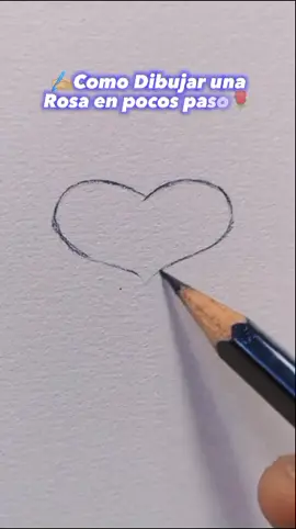 ✍🏼Aprende a realizar una Rosa🌹 #dibujosbonito #dibujoalapiz #dibujoamano✏️ #tutorialdedibujo #dibujosfaciles #drawingeasy #drawingtutorial
