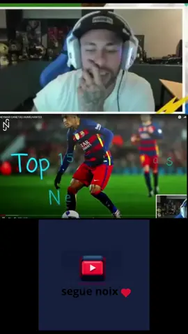 NEYMAR REAGINDO AS SUAS CANETAS ! #MIDIA #FYP #FORYOU #NEYMAR