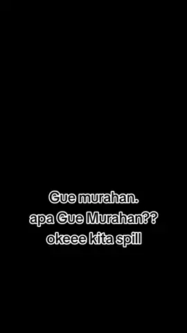 Apa itu murahan?