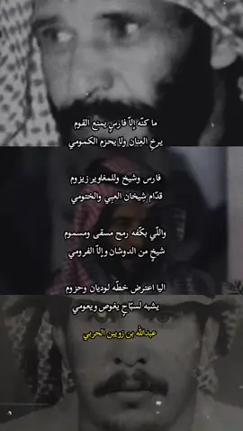 شعر#عبدالله - بن زويبن#