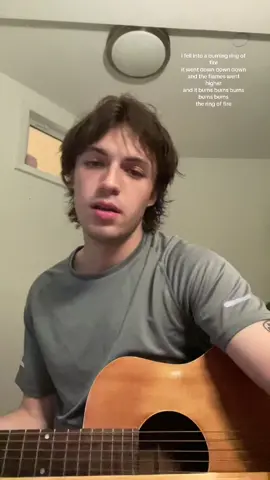 ring of fire i guess yeah #cover #fypシ 