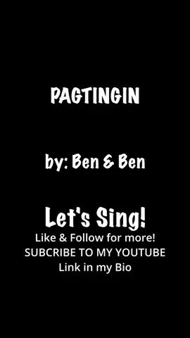 PAGTINGIN #foryoupage #tiktokkaraoke #singalong #singinggaling #KaraokeSongs 