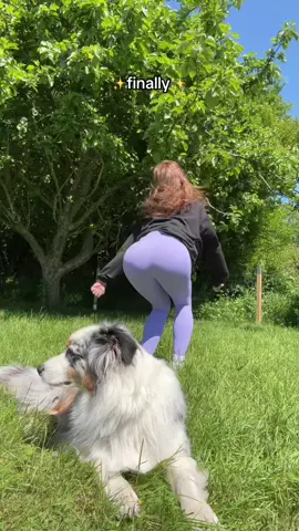 I did it again🥰 #dance #doglove #redhair 