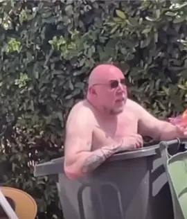 Let the man swim in his bin 🙏🏼 #fyp #uk #foryou #fypシ #trending #real #weather #funnymemes #RandomFunnyVideos #meme #britishmemes 