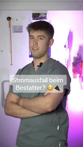 Stromausfall beim Bestatter? 😳#bestatter 
