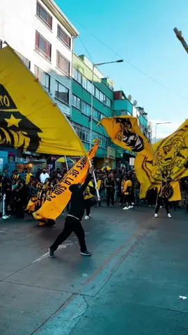 NOSOTROS NO TE FALLAMOS 🖤💛 #TheStrongest #lagloriosaultrasur34 #barrabrava #bolivia🇧🇴 #futbolboliviano  