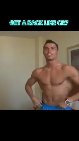 It’s genetic, but you can increase your latissimus dorsi size by doing this workout.  #fyp #football #cr7 #cristianoronaldo #cr7workout 