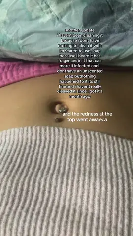 its fine overall there is no pain what so ever i never had pain even after i got it and no it doesnt shock me and i love ittt but if yall ahve any opinions for me let me know #outtie #fyp #trending #girls 