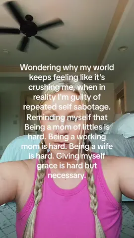 What I fear most is looking back and realizing I didn't give myself enough grace during this time and that I forgot to enjoy it.  #motherhood #momlife #tswift #saysomething #MomsofTikTok #workingmom #momsoflittles #toddlermom #workingmom #giveyourselfgrace #mama #whatfears #parenthood #marriedlife #findingjoy #SelfCare #taylorswift #taylornation #selfjourney 