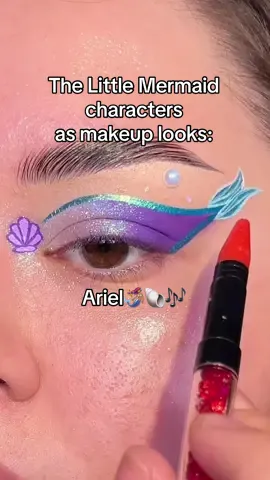 Ariel🧜🏽‍♀️🐚🎶 who should I do next? #disney #thelittlemermaid #disneyprincess #makeup #fyp #makeuptutorial 