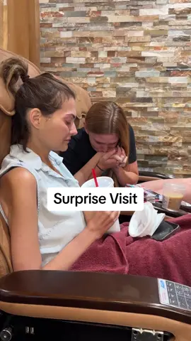 5/27/2023 Haley is still fighting. My sister flew in from North Carolina to visit Haley. It was a great surprise. I thought they could enjoy being pampered at the salon. I am extremely grateful my sister made the trip. #cancer #grief #sad #cry #memories #goodbye #sick #Love #family #fyp 