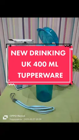 NEW DRINKING FLASK  Size :  400 ml // d: 7 cm ; 19.5 cm Tupperware Premium Drink Flask adalah minuman pilihan Anda. Gunakan untuk membuat teh panas atau dingin favorit Anda atau infused water. Ini sempurna ketika Anda mencoba untuk tetap aktif dan terhidrasi ... dan menginginkan sesuatu yang lebih dari sekadar air biasa. #fypシ #fypシ゚viral #botoltupperware #promotupperware #tupperware #tupperwareoriginal 