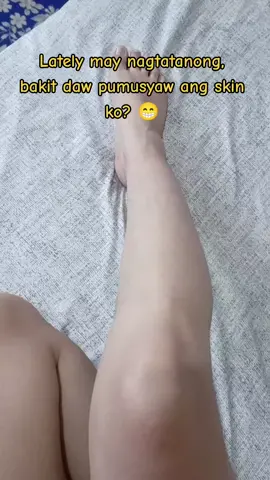 Bakit daw ang puti ko na? 😅 😁 Eto talaga gamit kong tandem. #abonnewhiteninglotion #collagenlotion #bleachingcream #tiktokbudol #tiktokfinds 