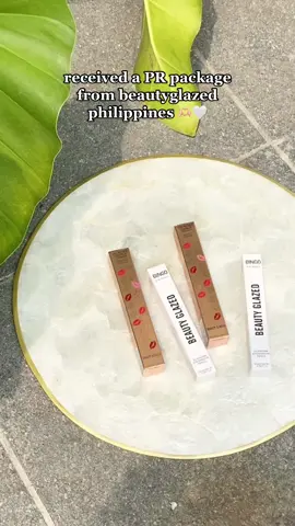 Recieved a PR package from @beautyglazedph 🤍🫶🏻  tysm!!! 🥰 •beautyglazed 2in1 dual ended lipstick (C02 & C08)  •beautyglazed eyeshadow highlighter stick (no.1 & no.4) #beautyglazed #WomenEmpirePRLIST #WomenEmpirePHxBeautyGlazed #WomenEmpire #tiktokmakeup #affordablemakeupproducts #fyp 