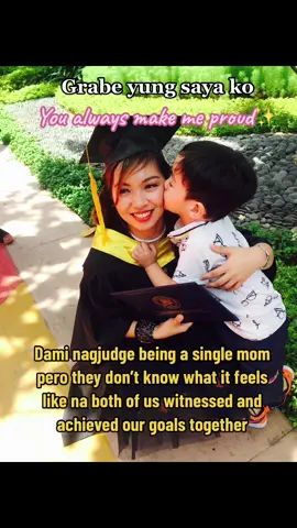 I will be forever grateful that you came early into my life ✨💕 Iloveeyouuu my bebuh.I am sooo proud to have youuu.We did it love! #recognitionday #proudmommy #honorstudent #singlemom 