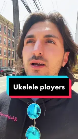 The ukelele players in this world are all the same #fyp #ukelele #comedy 