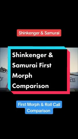 First morph & Roll call of Samurai Sentai Shinkenger & Power Rangers Samurai #fyp #foryourpage #samuraisentaishinkenger #shinkenger #powerrangerssamurai #samurairangers #supersentai #powerrangers #morph #rollcall #comparison 
