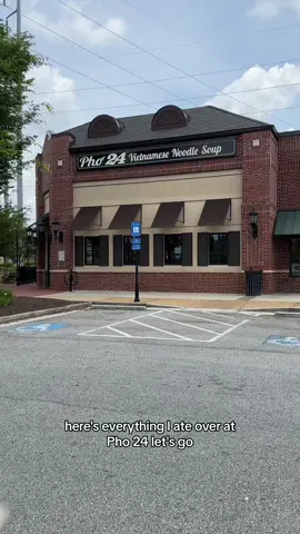 Trying some things at Pho 24 Vietnamese noodle soup.  #vietnamesefood #vietnamesepho #banhmi #sandwich