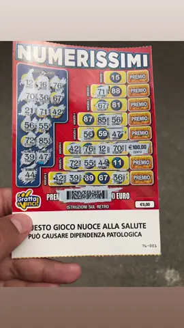 🍀💣🔥#grattaevinci #vincitagrattaevinci #nunerisuperfortunati #miliardario #grattinofortunato #fortuna #grattaevincioggi #fortunato #numerissimi #numerissimi🍀🤑 #100euro #100euros 