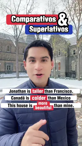 Comparativos y Superlativos en inglés 📚💪🏻Aprende a usarlos en esta corta clase 📕😀 #clasedeingles #clasedeinglés #aprende #aprendeingles #aprenderingles #ingles #inglés #english #comparativos #superlativos #grammar #gramatica #englishteacher #profesordeingles #inglesrapido #inglésfacil #fy #verbos #verboseningles #verboseninglés #canada 