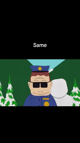 officer barbrady stan #fionaapple #southpark #paperbag #southparkclips #thecure 