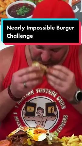 99.99% Of People Will Fail Khartoum Hotel’s Massive Burger Challenge in Kitchener, Australia!! #randysantel #foodchallenge #australian #burger #cheeseburger #onionrings #nsw #kitchener #australia #impossible #loss #fail