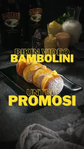 Bikin video kue bambolini jadi lebih menarik #samasamabelajar #serunyabelajar #tipsvideoproduct 