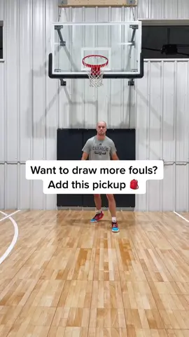 Want to draw more fouls? Add this pickup option to your game 🎒✅ #basketball #basketballtraining #basketballtips #basketballworkout 