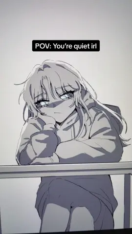 Some people think I don’t like them bc I’m so quiet when I’m just rlly socially awkward 😭 - - - #fyp#pov#viral#trending#vent#ventart#introvert#socialanxiety#onlinefriends