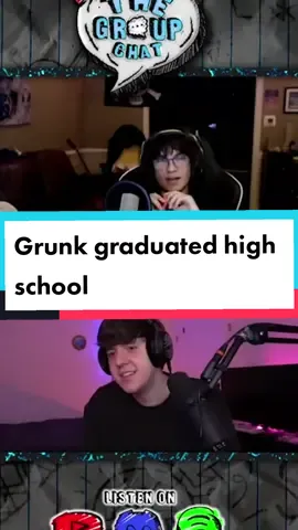poor grunk 😔 #thegroupchat #thegroupchatpodcast #podcast #podcastclips #clips #grunk #funny #school #storytime 