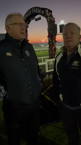 Pat and Heals are live from Eagle Farm ahead of Oaks Day!  Tickets from brc.com.au  #racing 